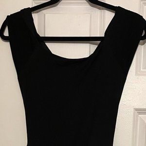 Lush Casual Black Dress Size Medium